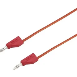 Cordon de mesure ultra-flexible 4 mm banane mâle - 10 A, accessoire de mesure pour électricien, garantie 3 ans.-Voltcraft Discount