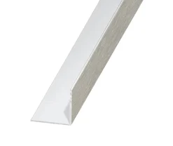 Cornière aluminium brossé 30 x 30 mm, 1 m^ Discount