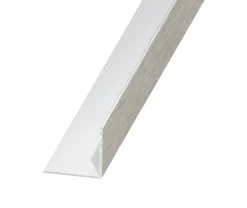Cornière aluminium brossé 20 x 10 mm, 2,5 m^ Sale