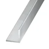 Cornière aluminium brut 60 x 60 mm Ep. 2 mm, 2,5 m^ Outlet