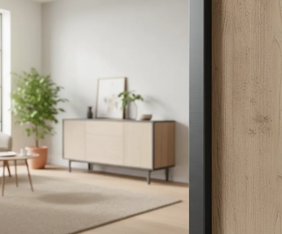 Cornière égale aluminium anthracite 25 x 25mm, L. 2,5 m^CQFD Hot