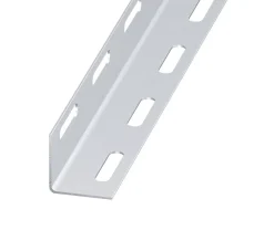 Cornière perforée fer 20 x 20 mm Ep. 1 mm, 2 m-CQFD New