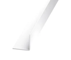Cornière PVC blanc 50 x 50 mm, 2,5 m-CQFD Outlet