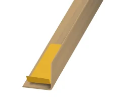 Cornière PVC chêne auto-adhésive 20 x 20 mm, 1.30 m-CQFD Clearance