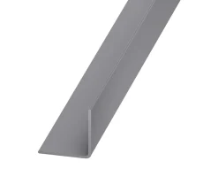 Cornière PVC gris 20 x 20 mm, 2,5 m-CQFD