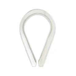 Cosse-coeur inox pour câble Ø. 4 mm vendue par 2-Diall