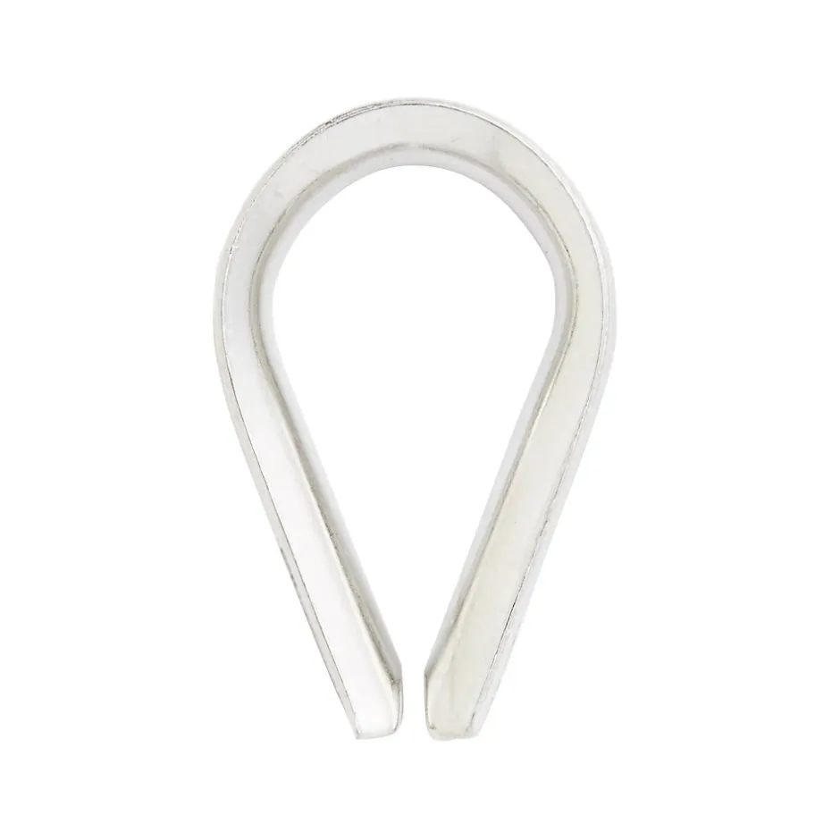 Cosse-coeur inox pour câble Ø. 4 mm vendue par 2-Diall