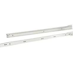 Coulisse galets Diall blanc L.550 x ép.1 mm- New