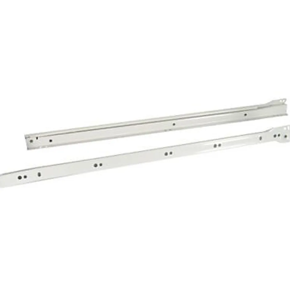 Coulisse galets Diall blanc L.550 x ép.1 mm- New