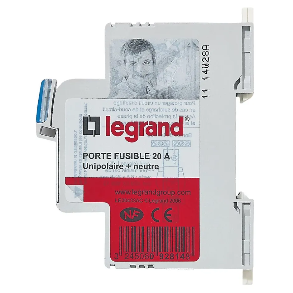 Coupe-circuit domestique unipolaire + neutre 20A^Legrand Discount