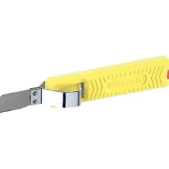 Couteau à dénuder No. 28G standard avec lame droite Jokari T10285 - pour câbles ronds 8 à 28 mm^4M Clearance