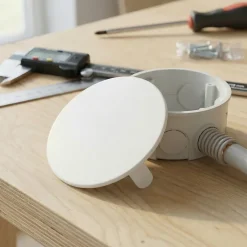 Couvercle de boîte de dérivation ø118 mm à clipser-Jacobsen Best