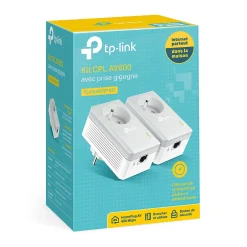 CPL AV 600 Mbps avec prise intégrée-TP-Link Discount