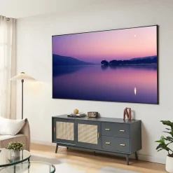 Écran de projection mural Väkhoga 100 pouces Full HD 4K 8K HDR gris en.casa-[En.Casa] Hot