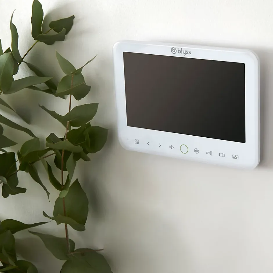 Écran vidéo filaire Jelbi blanc 7"^Blyss Clearance