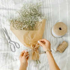 Ficelle Jute 300m 3mm - Corde Naturelle pour Jardinage, Bricolage, Mariage Champêtre, Attache Tomate et Ballons-Creative Deco Discount