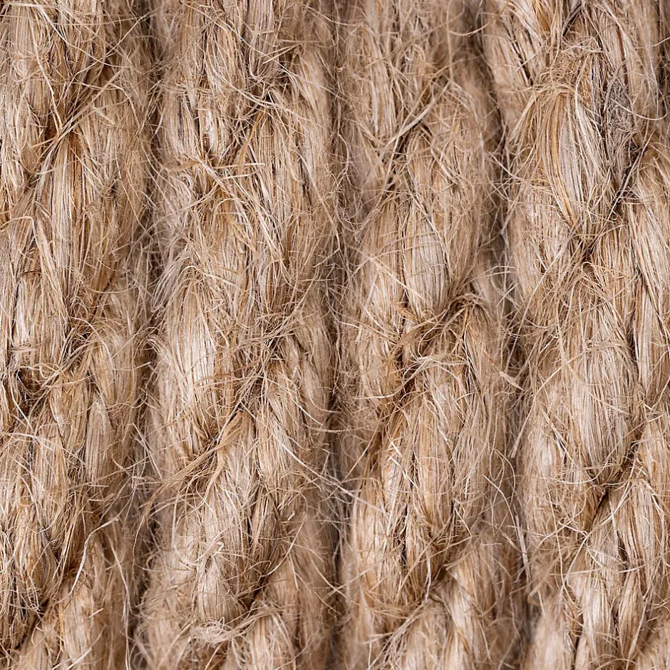 5m Corde de Jute Epaisseur 10mm - Personnalisation Possible Tous les 5m - Corde Solide - Torsadé Fibres Naturelles-Creative Deco Outlet