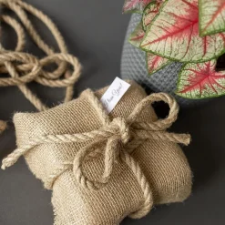 10m Corde de Jute Epaisseur 14mm - Personnalisation Possible Tous les 5m - Corde Solide - Fibres Naturelles-Creative Deco Hot