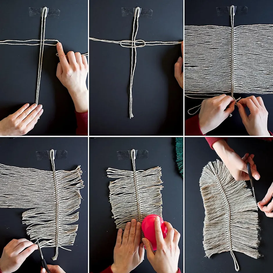 3mm x 200m Corde Macramé Fil de Coton Beige Foncé - +/- 0,5 mm Épaisseur - Ficelle de 23 Plis - Cordelette Naturel^Creative Deco Best