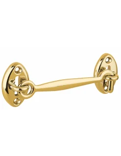 Crochet de sécurité laitonné, 100mm -^Thirard Discount