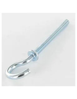 Crochet Métaux à collerette M5X50 Acier zingué - 10 pièces-Vis Express Online