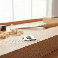 Écrou à frapper en acier 8 x 17 mm M5 Ø.5 mm vendu par 4 pièces^Diall Clearance