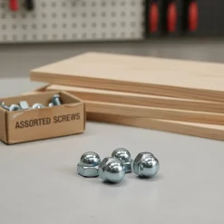 Écrou borgne acier zingué ø10 mm - 4 pièces-Diall Discount