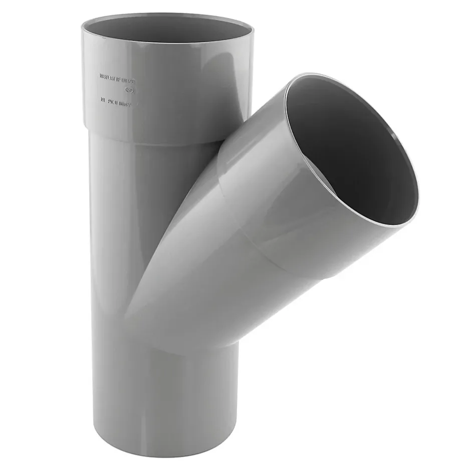 Culotte simple 45° mâle femelle ø 100-Fitt Best