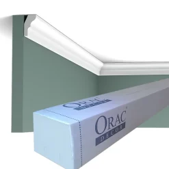 CX111 Corniche Plafond - 2,5x1,5x200cm (h x p x L) - moulure décorative polymère Carton complet-Orac Decor New