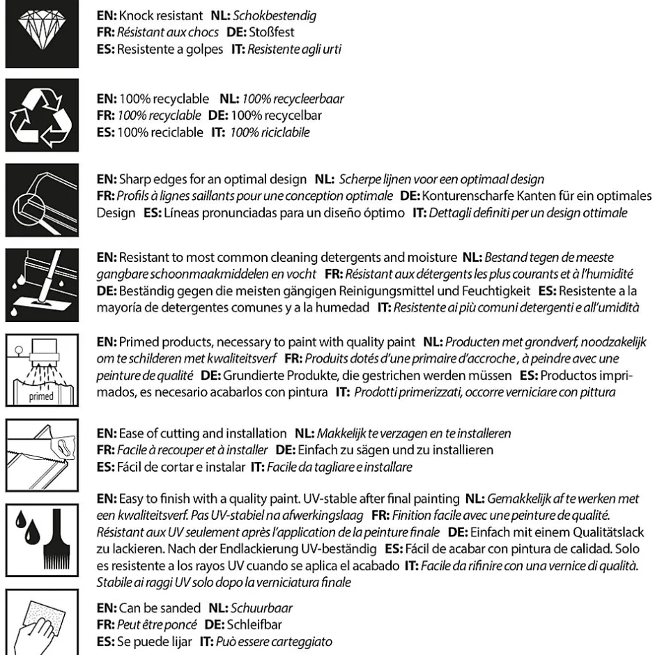 CX110 Corniche Plafond - 4,5x4,1x200cm (h x p x L) - moulure décorative polymère A l'unité^Orac Decor Sale