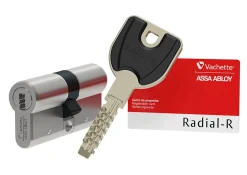 Cylindre 2 entrées nickel 42.5 X 42.5 mm-Vachette