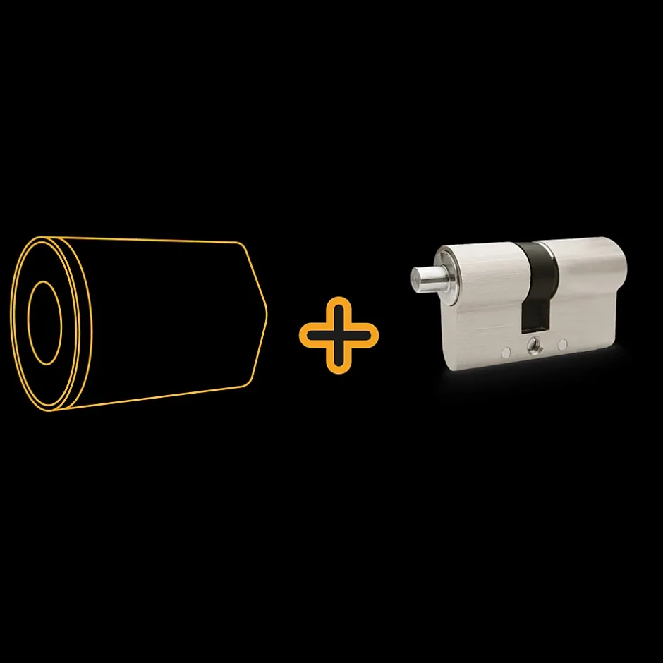 Cylindre 45/45 pour serrure connectée Lock - - 720113^Extel Clearance