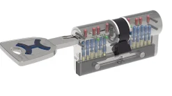 Cylindre débrayable mistral à 2 entrées 30x40 mm avec clés-Bricard Outlet