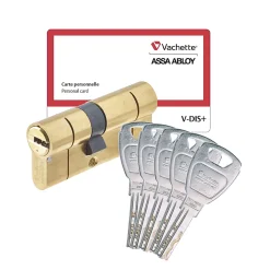 Cylindre de haute sécurité 30 x 40 mm + 5 clés^Vachette Discount