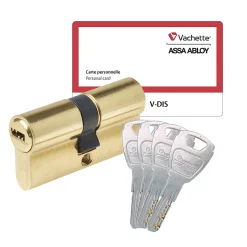 Cylindre de sécurité laiton 30 x 30 mm^Vachette Online