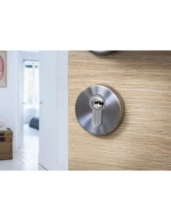 Cylindre de serrure débrayable Transit 1, 40x55mm, 5 clés, nickelé --Thirard Best