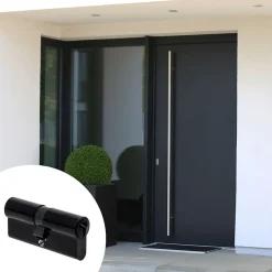 Cylindre de Serrure 35X35 mm finition PVD noir V5 3 clés^Vachette Best