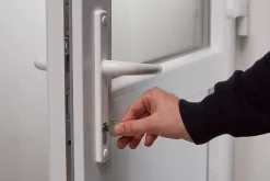 Cylindre laiton nickel satiné 35 x 35 mm^Smith & Locke Online