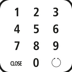 Cylindre électronique Burg Wächter secuEntry Easy+ 7602 FP et clavier^Burg-Wachter Clearance