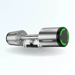 Cylindre électronique de serrure connecté étanche -13 double à badge rfid mifare-LOCKY Discount