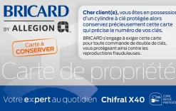 Cylindres débrayables Chifral x40 L.40x50 mm-Bricard Best