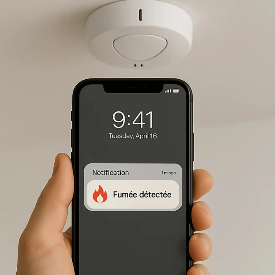 - Pack de 3 détecteurs de fumée connectés WSD301 compatibles avec les alarmes Touch AM301, Touch XL AM302 et Vigilia^Daewoo Clearance