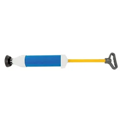 Déboucheur à Pompe 370 mm - Efficace pour Évacuer les Obstructions - Outil Pratique et Durable -^Silverline Discount