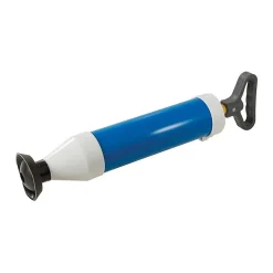 Déboucheur à Pompe 370 mm - Efficace pour Évacuer les Obstructions - Outil Pratique et Durable -^Silverline Discount