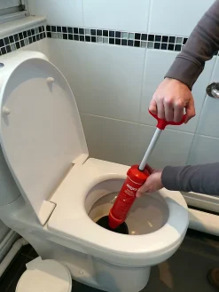 Déboucheur à pression 150mm Rouge-Mejix New