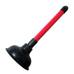 Déboucheur ventouse ø 10 cm plastique rouge et noir- Best