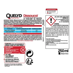 Décolleur de papier peint Dissoucol - surface de couverture 140 m² - contenance 0,25 L - 30611831^Quelyd Best