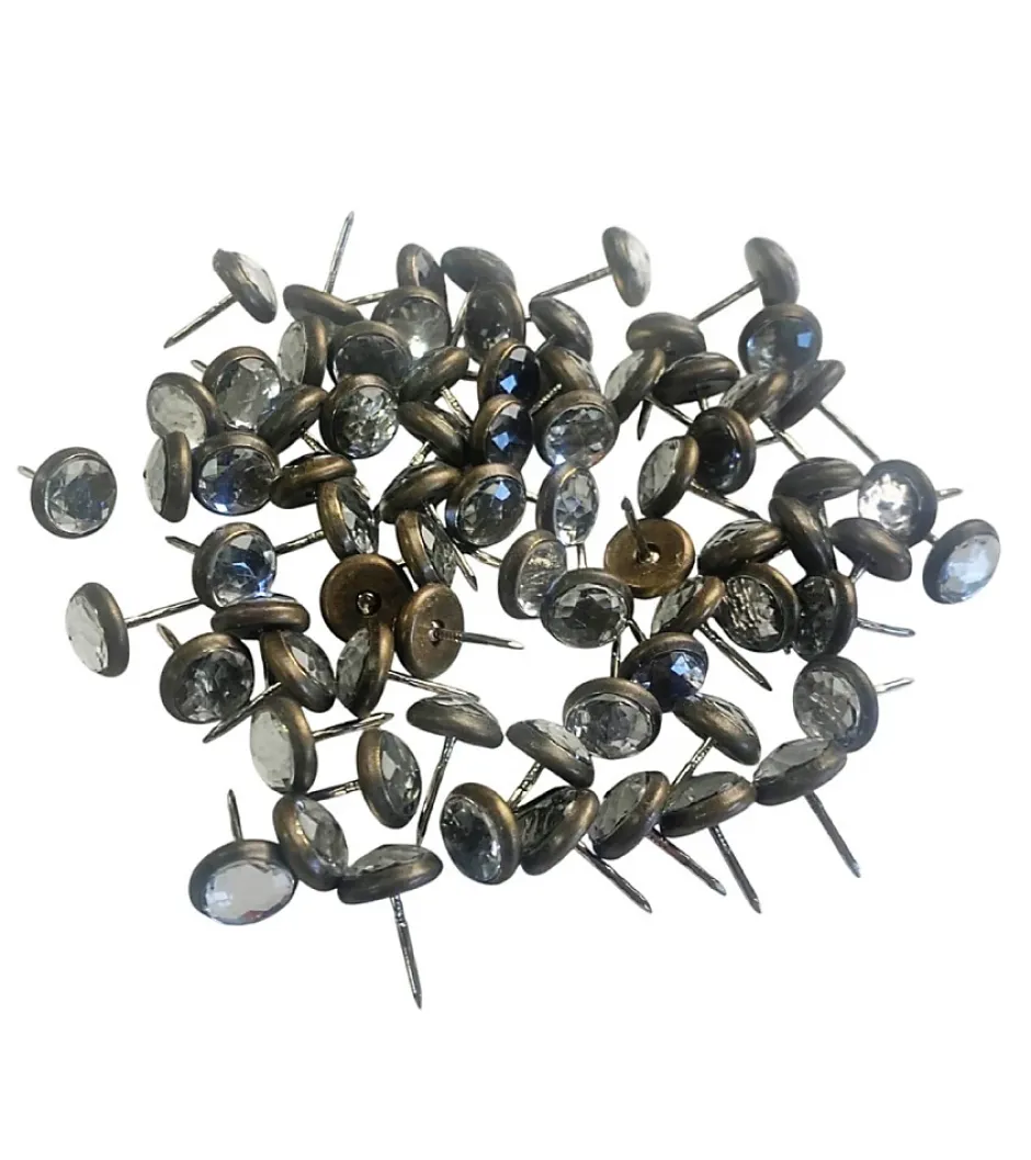 DIAM'S - Clou Tapissier Décoratif Effet Pierre Précieuse-Secodir Outlet