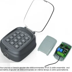 Digicode, clavier à codes sans fil pour portail ou portillon^Automatisme Passion New