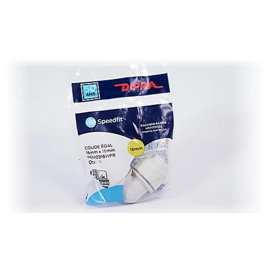 - Coude égal Speedfit diamètre 16-Dipra Hot